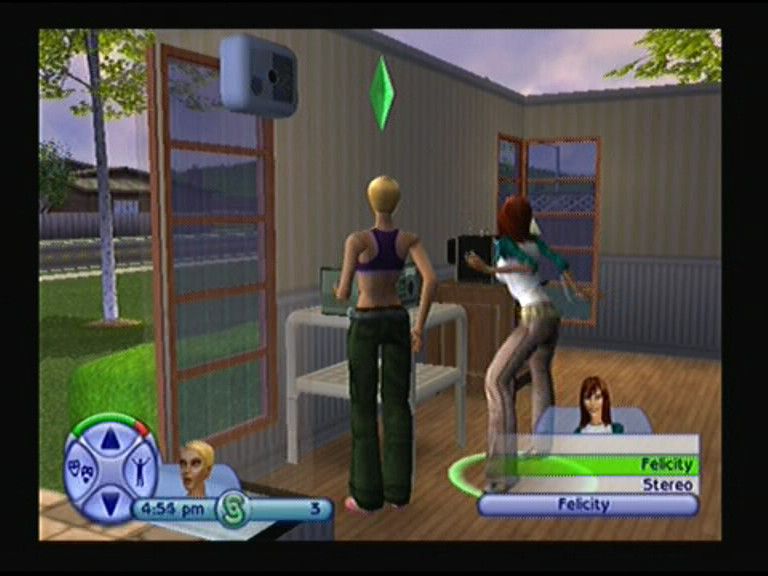 The Sims 2 | PlayStation 2 | gameplay screenshot | Data by MobyGames.com