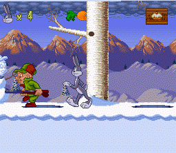 
Bugs Bunny Rabbit Rampage | SNES | gameplay screenshot | Data by MobyGames.com