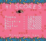 
The Rugrats Movie | Game Boy Color | gameplay screenshot | Data by MobyGames.com