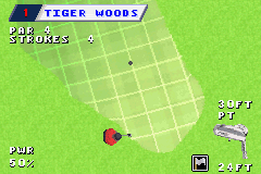 
Tiger Woods PGA Tour Golf | Game Boy Advance | gameplay screenshot | Data by MobyGames.com