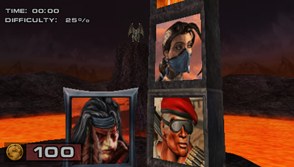 
Mortal Kombat: Unchained | PSP | gameplay screenshot | Data by MobyGames.com