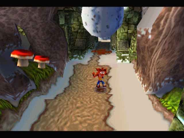 Crash Bandicoot 2: Cortex Strikes Back | PlayStation | gameplay screenshot | Data by MobyGames.com