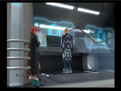 
Xenosaga: Episode II - Jenseits von Gut und Böse | PlayStation 2 | gameplay screenshot | Data by MobyGames.com