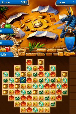 
Jewel Master: Egypt | Nintendo DS | gameplay screenshot | Data by MobyGames.com