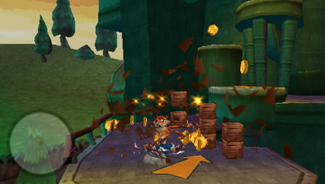 Crash Tag Team Racing | PSP | gameplay screenshot | region=North America | source-country= | zypher-v2 | moby-951dcf6e12c4 | Data by MobyGames.com