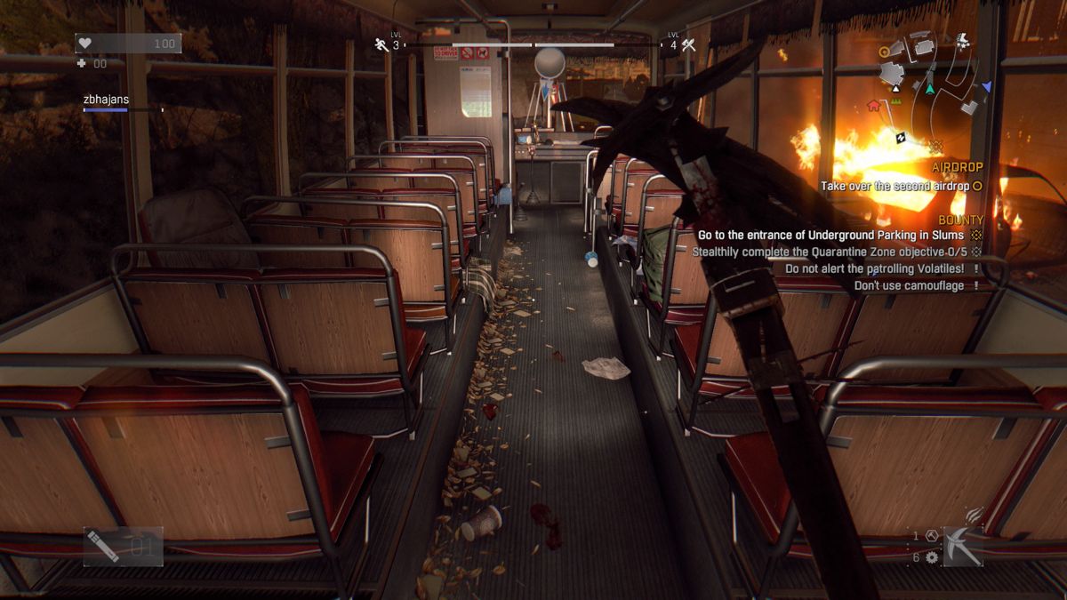Dying Light: The Following - Enhanced Edition | PlayStation 4 | gameplay screenshot | Data by MobyGames.com