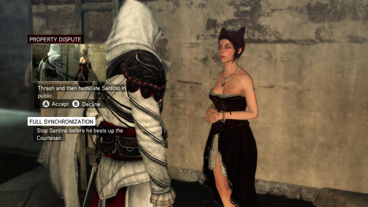 
Assassin's Creed: Brotherhood | Xbox 360 | gameplay screenshot | Data by MobyGames.com