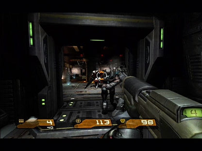 Quake 4 | Xbox 360 | gameplay screenshot | region=North America | source-country= | zypher-v2 | moby-5c27dc91ea7d | Data by MobyGames.com