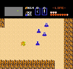 The Legend of Zelda | NES | gameplay screenshot | region=North America | source-country= | zypher-v2 | moby-a88fdaabfc06 | Data by MobyGames.com