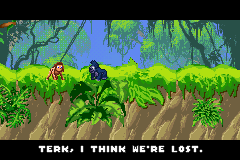 
Disney's Tarzan: Return to the Jungle | Game Boy Advance | gameplay screenshot | Data by MobyGames.com