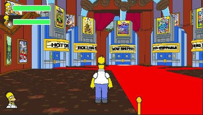 The Simpsons Game | PSP | gameplay screenshot | region=North America | source-country= | zypher-v2 | moby-b3c232a239d0 | Data by MobyGames.com