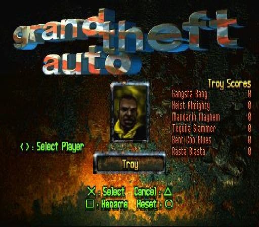 
Grand Theft Auto | PlayStation | gameplay screenshot | Region: North America | source-country= | Data by MobyGames.com
