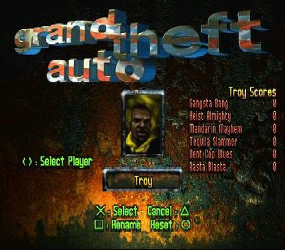 
Grand Theft Auto | PlayStation | gameplay screenshot | Region: North America | source-country= | Data by MobyGames.com