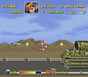 
U.N. Squadron | SNES | gameplay screenshot | Data by MobyGames.com