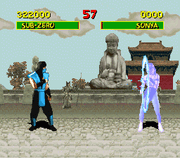
Mortal Kombat | SNES | gameplay screenshot | Data by MobyGames.com