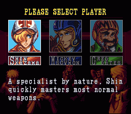 
U.N. Squadron | SNES | gameplay screenshot | Data by MobyGames.com