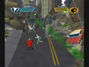 
The Incredibles: Rise of the Underminer | GameCube | gameplay screenshot | Data by MobyGames.com