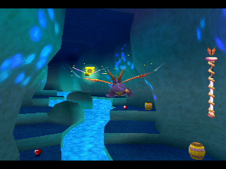 Spyro: Year of the Dragon | PlayStation | gameplay screenshot | region=North America | source-country= | zypher-v2 | moby-46c4e98f5ab6 | Data by MobyGames.com