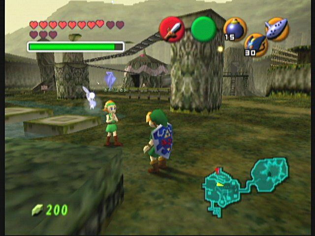 
The Legend of Zelda: Ocarina of Time / Master Quest | GameCube | gameplay screenshot | Data by MobyGames.com