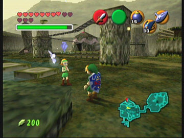 
The Legend of Zelda: Ocarina of Time / Master Quest | GameCube | gameplay screenshot | Data by MobyGames.com