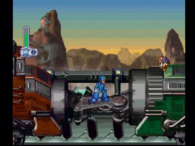 Mega Man X4 | PlayStation | gameplay screenshot | Data by MobyGames.com