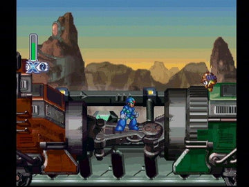 
Mega Man X4 | PlayStation | gameplay screenshot | Data by MobyGames.com