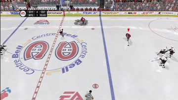 NHL 08 | Xbox 360 | gameplay screenshot | region=North America | source-country= | zypher-v2 | moby-9aa118103c04 | Data by MobyGames.com