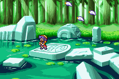 Lunar: Legend | Game Boy Advance | gameplay screenshot | region=North America | source-country= | zypher-v2 | moby-d51c385ff984 | Data by MobyGames.com