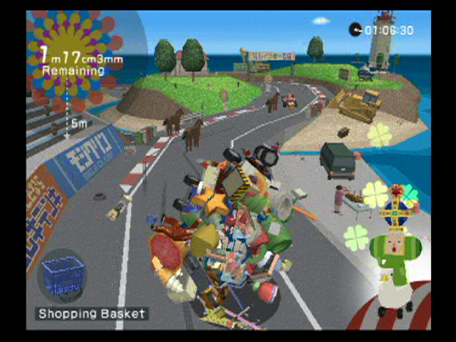 We ♥ Katamari | PlayStation 2 | gameplay screenshot | Region: North America | source-country= | Data by MobyGames.com