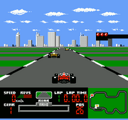 
Ferrari Grand Prix Challenge | NES | gameplay screenshot | Data by MobyGames.com
