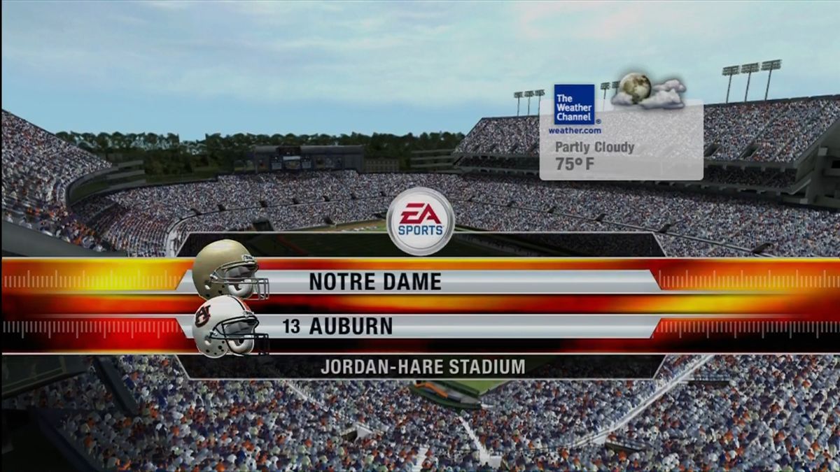 NCAA Football 08 | Xbox 360 | gameplay screenshot | region=North America | source-country= | zypher-v2 | moby-d0517ca16f0d | Data by MobyGames.com