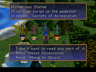 Legend of Legaia | PlayStation | gameplay screenshot | Data by MobyGames.com