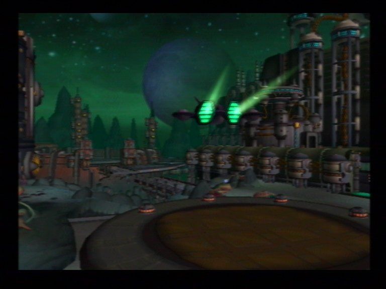 Ratchet & Clank | PlayStation 2 | gameplay screenshot | Region: North America | source-country= | Data by MobyGames.com