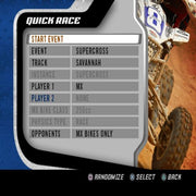 MX vs. ATV Unleashed | PlayStation 2 | gameplay screenshot | region=North America | source-country= | zypher-v2 | moby-1a64303d89f4 | Data by MobyGames.com