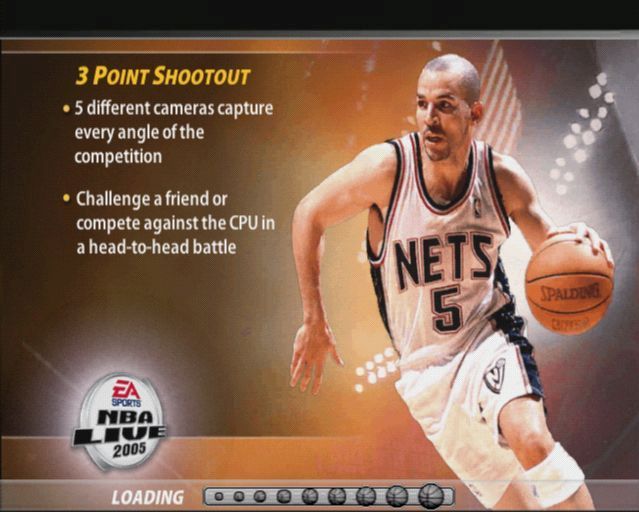 NBA Live 2005 | PlayStation 2 | gameplay screenshot | Region: North America | source-country= | Data by MobyGames.com