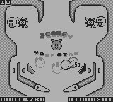 
Kirby's Pinball Land | Game Boy | gameplay screenshot | Data by MobyGames.com