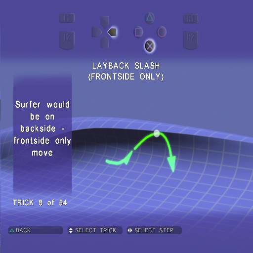 
Sunny Garcia Surfing | PlayStation 2 | gameplay screenshot | Region: North America | source-country= | Data by MobyGames.com