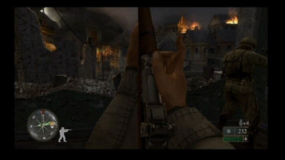 Call of Duty 2: Big Red One | PlayStation 2 | gameplay screenshot | region=North America | source-country= | zypher-v2 | moby-b9fcd7e8d232 | Data by MobyGames.com