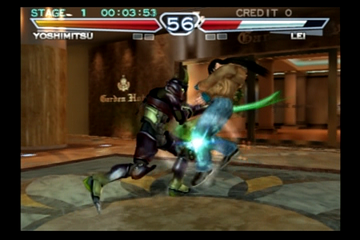 
Tekken 4 | PlayStation 2 | gameplay screenshot | Region: North America | source-country= | Data by MobyGames.com