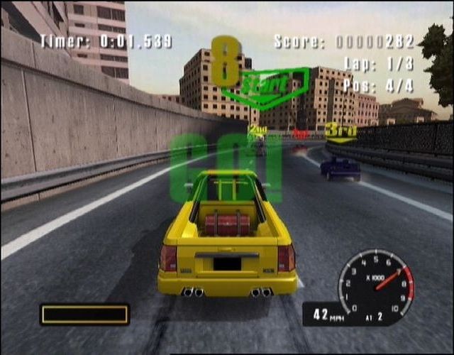Burnout | Xbox | gameplay screenshot | Region: North America | source-country= | Data by MobyGames.com