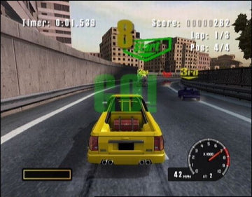 
Burnout | Xbox | gameplay screenshot | Region: North America | source-country= | Data by MobyGames.com