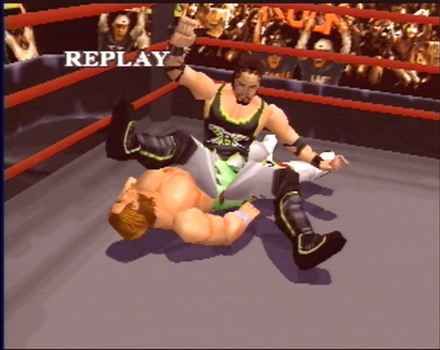 
WWF WrestleMania 2000 | Nintendo 64 | gameplay screenshot | Data by MobyGames.com