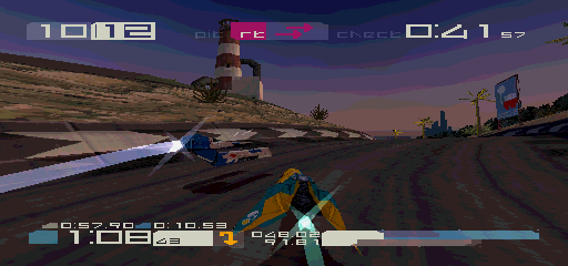 
WipEout 3 | PlayStation | gameplay screenshot | Data by MobyGames.com