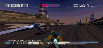 
WipEout 3 | PlayStation | gameplay screenshot | Data by MobyGames.com