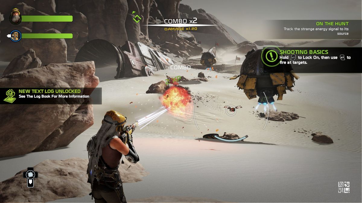 
ReCore | Xbox One | gameplay screenshot | Data by MobyGames.com
