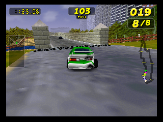 
Rush 2: Extreme Racing USA | Nintendo 64 | gameplay screenshot | Data by MobyGames.com
