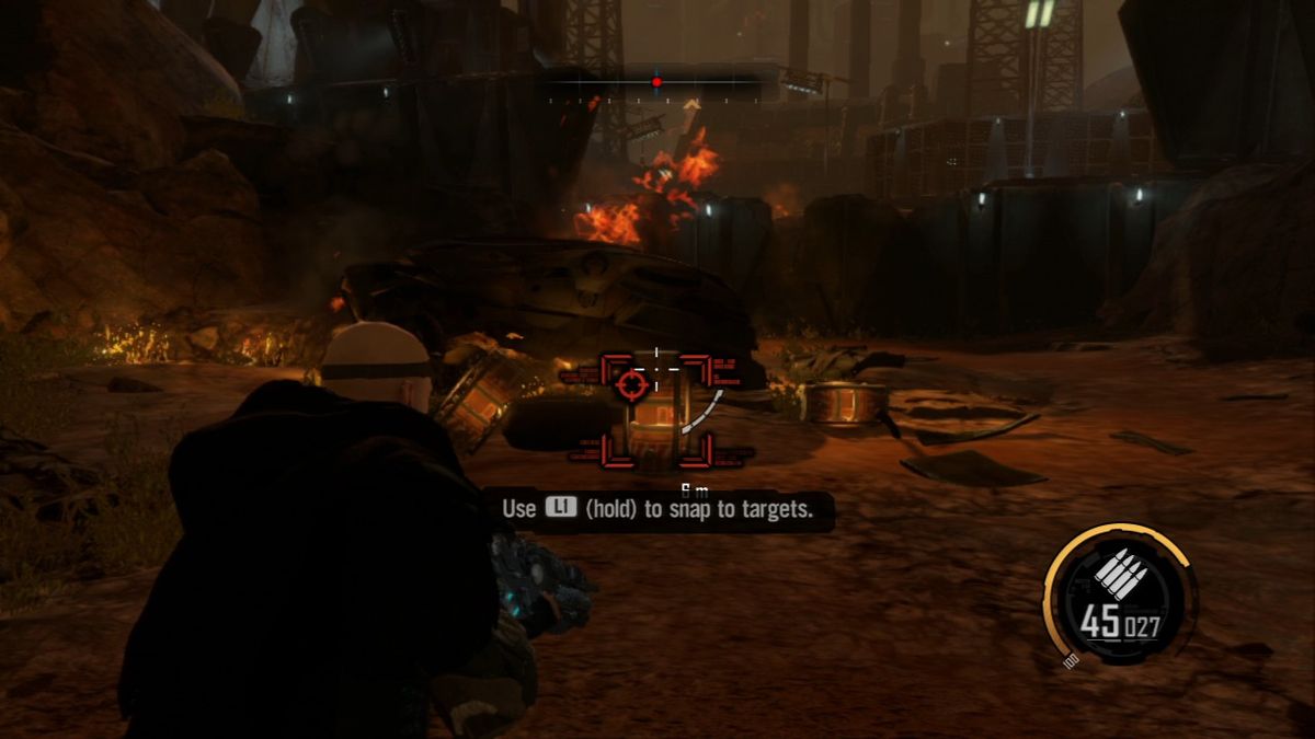 
Red Faction: Armageddon | PlayStation 3 | gameplay screenshot | Data by MobyGames.com
