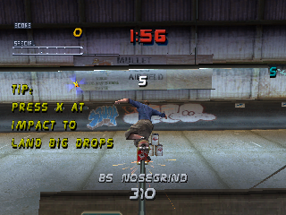 
Tony Hawk's Pro Skater 2 | PlayStation | gameplay screenshot | Region: North America | source-country= | Data by MobyGames.com