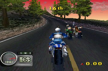 
Road Rash 3-D | PlayStation | gameplay screenshot | Region: North America | source-country= | Data by MobyGames.com