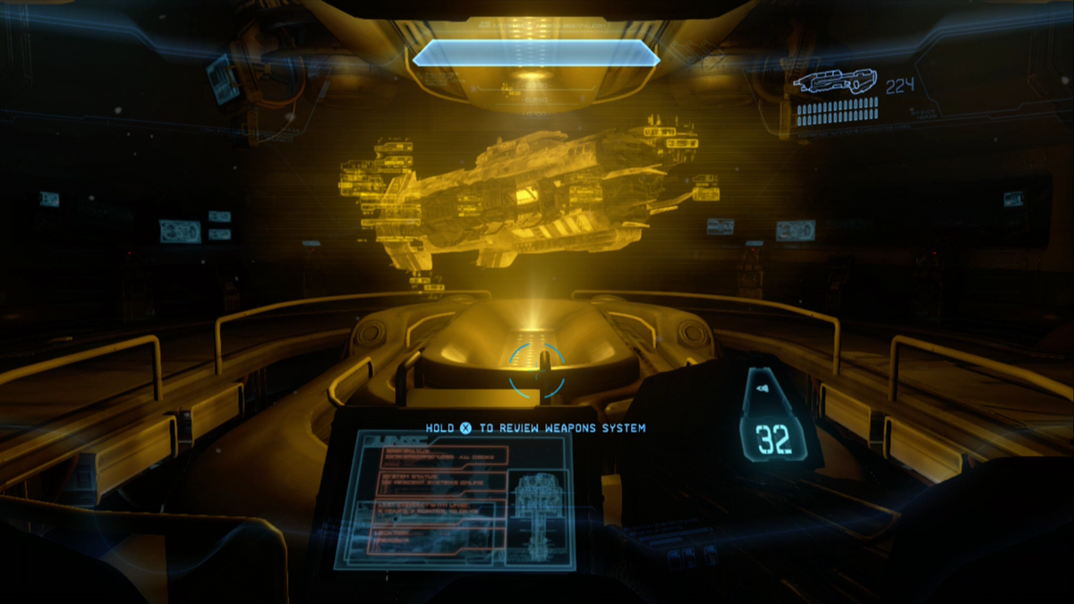 Halo 4 | Xbox 360 | gameplay screenshot | region=North America | edition=not for resale | source-country= | zypher-v2 | moby-1f254afe63a5 | Data by MobyGames.com